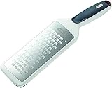 Smooth Glide Handreibe Grob, Grobreibe für Käse, Gemüse und mehr, besonders scharfe Universalreibe aus Edelstahl mit komfortablem G