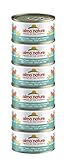 almo nature Megapack Katzenfutter nass - Forelle und Thunfisch- 6er Pack (6x70g)