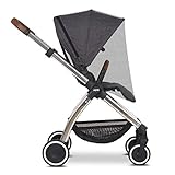 ABC Design Universal Moskitonetz – Insektenschutz für Kinderwagen, Sportwagen & Buggy – feinmaschig – Farbe: black