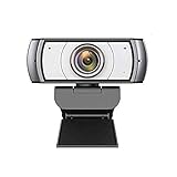 Bodhdbsbsa Webcam, Volle 1080P Webcam, USB-Kamera-Digital-Full-HD-1080p-Web-Kamera, mit großem Bildschirm USB-Computer-Kamera for Laptop-Desktop Video Conferencing aufrufen Aufnahme Blau Geeig