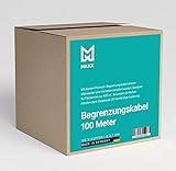 määx® - Begrenzungskabel für Mähroboter | Begrenzungsdraht für Rasenmäher I 100% Kupfer Draht I 2,7 mm I Rasenroboter Zubehör | Hergestellt in Deutschland | 100
