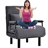 DDHVVOH Schlafsofa,Wandelbarer Stuhl,Modernes Minimalistisches Design,Geeignet FüR Wohnzimmer,Schlafzimmer,BüRo,Balkon,Schneller Aufbau Und Einfache Lagerung