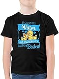 Vatertagsgeschenk Papa Tochter & Sohn Kinder - Es gibt so viele Väter - hellblau - 152 (12/13 Jahre) - Schwarz - T-Shirt - F130K - Kinder Tshirts und T-Shirt für Jung