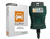 Carport PRO-Modul CAN Diagnose Software für VW, Audi, Seat, Skoda ab Bj. 2005 mit original Interface CP-Comp