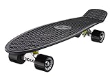 Ridge PB-27-Black-Black Skateboard, Black/Black, 69