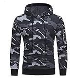 Camouflage Guard Europäische Und Amerikanische Modemarke Casual Plus Samt Hoodie Langarmjacke Baumwollhemd T-Shirt Sport Fußballtrikot,A,M