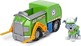 PAW Patrol Recycling-Fahrzeug mit Rocky-Figur (Basic Vehicle)