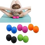 WXH 5 STÜCKE Yoga Massage Ball Lacrosse Trigger Point Therapie, Muskelknoten und Yoga Therapie, Myofascial Release, Faszien Release, Massage Balls for Foot,B