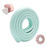 SONARIN Baby Safety Kantenschutz,2M / 6,6ft Eckenschutz Möbel Tischkantenschutz L-Förmige mit starkem Klebeband, Kinderschutz Stoßschutz für Scharfe Möbel Ecken & Tischschutz(Hellgrün)