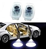 Duleutgnu 2 Stück LED Autotür Türbeleuchtung Logo KFZ Türen Einstiegsbeleuchtung Projektor Willkommen Door Projektion Türlicht Einstiegsleuchte Logo Lampe HD