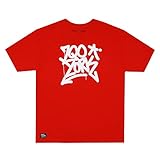 Zoo York Herren Mop Tag T-Shirt, rot, S