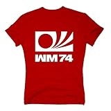 Deutschland T-Shirt WM1974 rot, XL