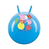 John 59575 Hüpfball für Kinder Hopper Ball Kanguro Peppa Pig blau 45