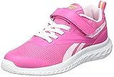 Reebok Rush Runner 3.0 ALT Road Running Shoe, Kicks pink/Porcelain pink/Yellow Flare, 33 EU