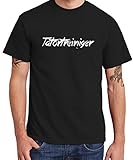 - Tatortreiniger - Boys T-Shirt Schwarz, Größe XL