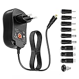 Outtag 45W Ladegerät 5V 6V 7,5V 9V 12V 13,5V AC Adapter Netzteil für Router CCTV Kamera Lautsprecher Radio Miniventilator Scanner Lampe LED Weihnachtsbeleuchtung Keyboard Elektronisches Spielzeug