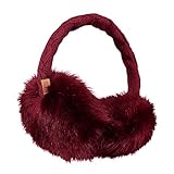 Barts Fur Earmuffs Cherry one S