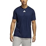 adidas Herren Climalite Creator Regular Fit T-Shirt EK00, Herren, navy, Larg