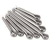 Splint GB91 304 Edelstahl Split Pin Snap Stift Pfeife Haarnadel U-Pin Stahlstift M1.0-M4 25 stücke Für alle Arten von Zubehör (Diameter : M4-70MM)