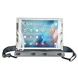 AQUAPAC Tasche iPad Pro Case wasserdicht, grau transparent, 35 x 28 x 2.8 cm, 19.6 L