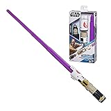 Hasbro Star Wars Lightsaber Forge Mace Windu ausfahrbares Violettes Lichtschwert, anpassbares Rollenspielzeug für Kids ab 4