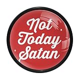 [4 Stuck] Küchenknöpfe - Türknopf Knauf für Schrank,Schubladenknopf,Türknäufe,Möbelknopf,Nicht heute Satan lustige Zitat-Bettdeck