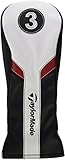 TaylorMade Golf b1587501 Schutzhülle für Holz, Herren, Schwarz/Weiß/Rot, Einheitsgröß