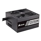 Corsair CX750M PC-Netzteil (Teil-Modulares Kabelmanagement, 80 Plus Bronze, 750 Watt, EU)