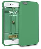 MyGadget Silikon Hülle für Apple iPhone 6 Plus / 6s Plus - robuste Schutzhülle TPU Case Slim Silikonhülle Back Cover Ultra Kratzfest Handyhülle matt Smaragdgrü