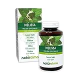 Melisse oder Zitronenmelisse (Melissa officinalis) Blätter NATURALMA | 150 g | 300 Tabletten á 500 mg | Nahrungsergänzungsmittel | Natürlich und Veg