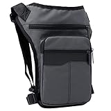 Kaxofang Motorrad Hüft Gurt Taille Gürtel Tasche Reiten Reise Schulter Messenger Umhhnge Taschen Oxford Stoff MMnner Ober Schenkel Drop Bein Tasche G