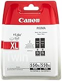 Canon Tintenpatrone PGI-550 XL PGBK - schwarz black 15 ml für PIXMA Drucker ORIGINAL