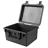 YUXINYAN Werkzeugtasche Schwarz Struktur Schaum-Brett und Plastikwerkzeugkasten Schutz Box Multifunktions-Haushalt Toolbox for Instrumente und Teilelager MäNner Geschenke (Color : No Sponge mat)