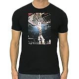 Julius Erving t-Shirt Dr. J Basketball Black- Dark Gray Shirt S