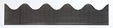 Traufenbelüftungsprofil aus PVC 87,3 cm wellenförmig 1 Stück Schwarz - Traufenbelüftungskamm, Wellenprofil, Traufenlüftung, Traufgitter, Belüftungsp