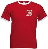 Brentford FC Der Bienen-Fußballverein Middlesex Retro Soccer T-Shirt (Large)