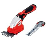 Grizzly Akku Gras+Strauchschere AGS 108-2 Lion Heckenschere 2.2 Ah Li Akk