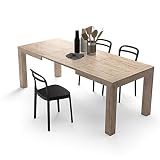 MOBILI FIVER Mobilifiver Ausziehtisch Küche, Iacopo, Eiche, 140 x 90 x 77
