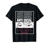 Anime Anti Social Japanese Aesthetic Vaporwave Teens T-S