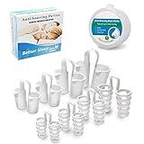 Anti Schnarch Nasen Dilatator- 8pcs,Schnarchstopper Premium Nasenclip Nasenspreizern Set Nasenspreizer, Schnarchen Stopper Anti Schnarch anti snoring Nasenklammer Silik