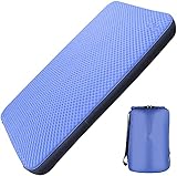10cm Luftmatratze Selbstaufblasend, 3D Isomatte, R-Wert 9,5, TPU-Material Ungiftig, Geruchsneutral, 202×132 cm (2 Personen) Matratze für Outdoor Camping, Gästebett,