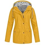 Pianshanzi Outdoor Jacke Frauen Windbreaker Jacke Wind und Regenmantel Winddichter Parka Jackets Damen Regenjacke Atmungsaktiv Wasserdicht Fahrradjacke Mädchen Übergangsjack