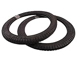 2EXTREME 2X Reifen 2 1/4 x 16 Zoll kompatibel für Hercules Zündapp Kreidler Mofa Mokick Mop