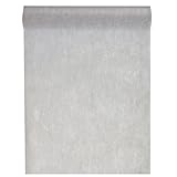 Vlies-Stoff 30cm (25m lang) Tischläufer Deko-Vlies Party Hochzeits-Dekoration (grau)