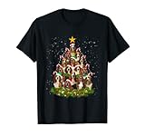 Basset Hound Weihnachten Xmas Lustig Basset Hound Pyjama T-S