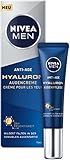 Nivea Men Anti-Age Hyaluron Augencreme (15 ml), Augenpflege reduziert Anzeichen von Müdigkeit, Feuchtigkeitscreme mildert Falten im Augenbereich sichtb