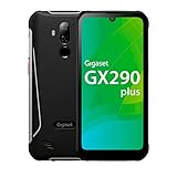 Gigaset GX290 Plus Outdoor Smartphone - wasserdicht IP68, Military Standard 810G - Display Corning Gorilla Glas 3-6200mAh Akku, Schnellladefunktion - 64GB+4GB Ram - Android 10 - Black/Titanium Grey