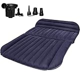 QDH SUV Auto Luftmatratzen-Camping Aufblasbare Matratze-Aufblasbares Bett für den Auto-Rücksitz-Dickere Luftbett Auto Matratze für Reisen Camping Outdoor Ak