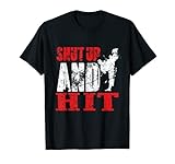 Shut Up And Hit Taekwondo Kampfsport-Zitat T-S