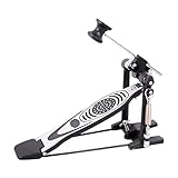 Schlagzeugpedal Trommel Pedal Trainer Single Step Trommel Pedal Heavy Single Bass Drum Pedal Trommel Pedal Bass Drum Pedals Musikinstrument Pedal Fuß-Kick-Drum-Pedale ( Farbe : Black , Size : 32cm )